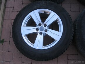 ALU zimní 18", orig. AUDI, rozteč 5x112mm, pneu 255/60/18 - 2