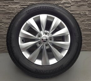 16" Originál Škoda Castor 5x112 NOVÁ LETNÍ SADA - 2