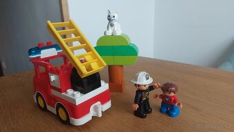 Lego duplo, policejní stanice, hasiči, auta - 2