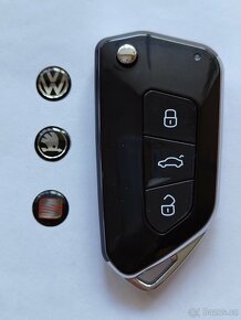 Klíč Škoda Volkswagen Seat. Stačí přendat elektroniku dálkov - 2