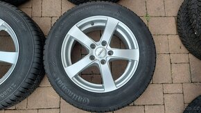 ALU zimní 16", ŠKODA, VW atd, rozteč 5x112mm, pneu 215/60/16 - 2