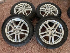 Alu kola 5x112 r16 zimní pneu 6mm - 2