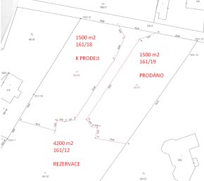 Prodám stavební pozemek 1500m2 pro stavbu RD Horní Bludovice - 2