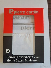 Boxerky Pierre Cardin vel M bílé - nové - 2