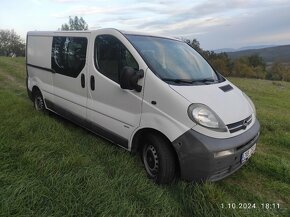 Opel Vivaro 1,9dti - long, 5 míst - 2