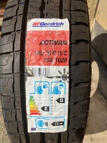 BFGoodrich Activan 195/70 R15C 104R - 2