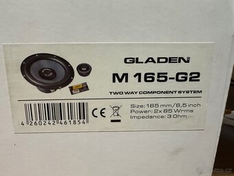 Reproduktory Gladen M 165 Slim - 2