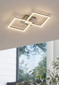 Moderní stropní LED svítidlo - 2 čtverce - 2