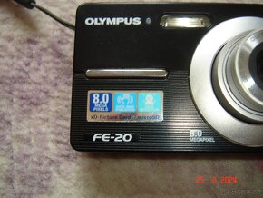 Prodám krásný, jako nový digi foťák OLYMPUS FE-20. Je skoro - 2