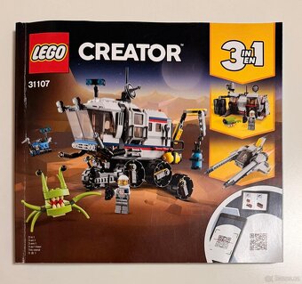 Lego Creator 31107 Průzkumné vesmírné vozidlo - 2