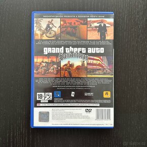 Grand Theft Auto San Andreas komplet hra pro Playstation 2 - 2