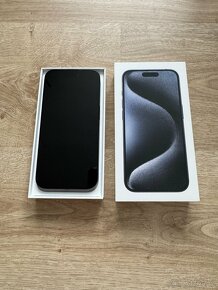 iPhone 15 PRO Top stav - Záruka 14měs. - 2