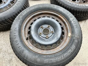 ZIMNÍ KOLA 5X112,6JX15,195/65R15,ŠKODA,AUDI,SEAT,VOLKSWAGEN - 2