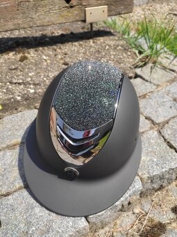 Nová jezdecká helma ONE-K Avance Glitter Chrome - 2