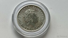 Britannia 1 Oz Stříbrná investiční Mince 2023 - 2