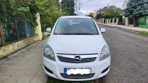 Opel Zafira 1.7CDI Diesel 81kw,Dálniční známka,Rok 2010,7 Mí - 2