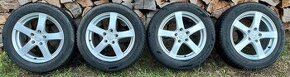 Alu kola Dezent 5x 112 R16 s celoročními pneu Matador - 2