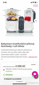 Babymoov nutribaby - parní vařič na příkrmy - 2