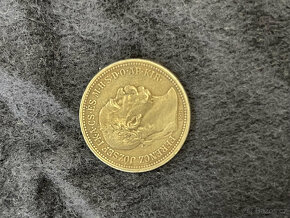 Stříbrná mince 1 korona František Josef I. - 2