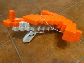 NERF PISTOLE Hasbro Vystřelovač Minecraft Crossbow Kuše 3 ši - 2