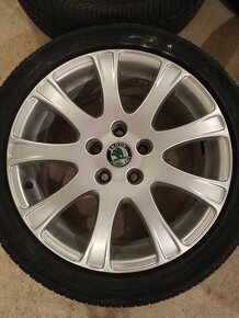 Alu disky 17" originál Škoda 5x112 - 2