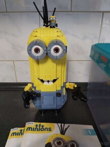 Lego Mimoň Mega Bloks Mimoňové Minions obří figurka Lego - 2