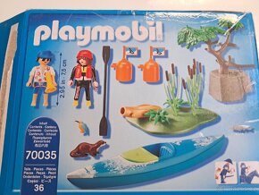 Playmobil 70035 trénink kanoisty - 2