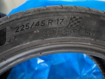 Ojeté pneumatiky Michelin 225/45 R17 letní , 4ks - 2