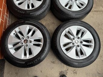 Alu 16" 5x112 , škoda " TWISTER " O4 letní 80%, TOP - 2