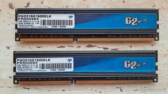 16 GB DDR3 1600 MHz - Patriot Burst PGD316G1600ELK - 2