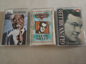 3 MC kazety Glenn Miller, Louis Armstrong - Jazz, Swing - 2