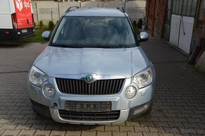 Yeti 2.0TDI 4x4 125kW ALU TZ xenon klimatizace NAVI - 2