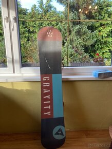 Gravity Snowboard Komplet (prkno, vázání, boty, obal) - 2