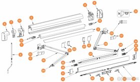 ND k markýze Thule 5003 ,5200 ,6300 - 2