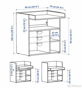 Přebalovací pult (stolek) - 2