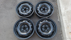 Orig. plechové disky 14" 5x100 ET35 Fabia 1 i 2, Polo, Ibiza - 2