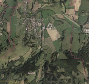 Prodej pozemku 446 m2 v k. ú. Štítná nad Vláří - 2