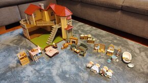 Prodám Sylvanian Families - dům, psí rodina, výbava - 2