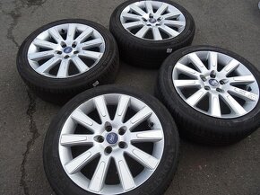 Alu disky originál Ford 17", 5x108,ET 50, letní pneu - 2