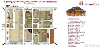 K prodeji, apartmánový dům, Residence Kovářov, Kovářov u vod - 2