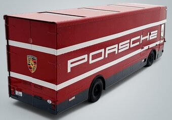 1:18 CMR MERCEDES BENZ 0317 RACING CAR TRANSPORTER - 2