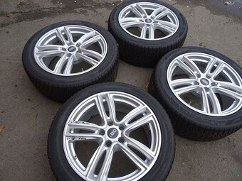 Alu disky na Audi A6, vel. 18", 5x112,ET 30, zimní sada - 2