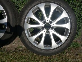 zimní kola mercedes 245/45 R18 100V,l.disk 8,0Jx18H2 ET43 - 2