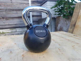 Kettlebell různé váhy 16 - 20kg (NOVÉ) - 2