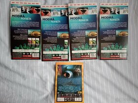 Prodám DVD Modrá planeta1-4+ DVD Tajemství oceánů - 2