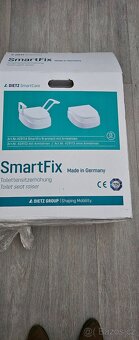 WC sedátko - nástavec  s područkami SMARTFIX - 2