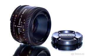 Nikon AF Nikkor 50mm 1,8D NEPOUŽITÝ - 2