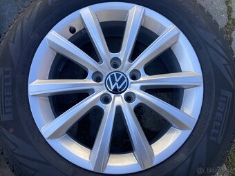 Alu kola VW TIGUAN typ MERANO zimní PIRELLI 215/R17 DOT2023 - 2