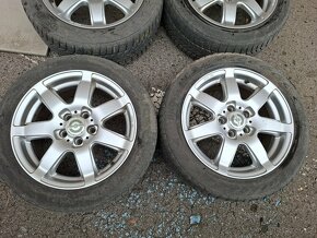 Alu kola 15" roztec  5x100 zimni pneu 185/55R15 - 2