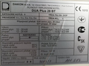 Plynový kotel  Dakon Dua Plus - 2